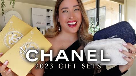 chanel gift sets for her|chanel 2023 christmas gift sets.